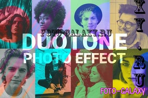 Duotone Photo Effect PSD Template - NCADGTL