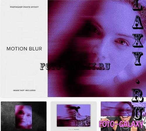 Motion Blur PSD Photo Effect - PEA86PA