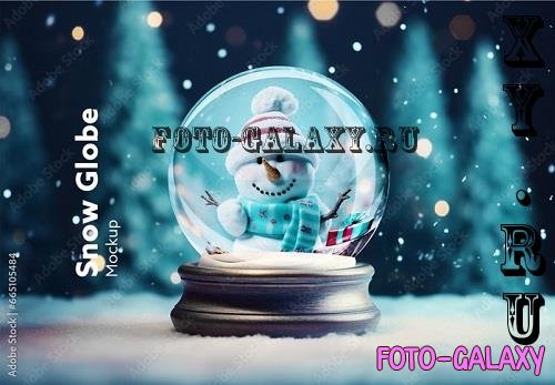 Snow Globe Mockup - 206501868