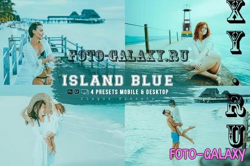 Island Blue 4 Lightroom Presets Mobile & Desktop - CAZBW36
