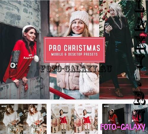 Pro Christmas Mobile & Desktop Lightroom Presets - F7MRGMV