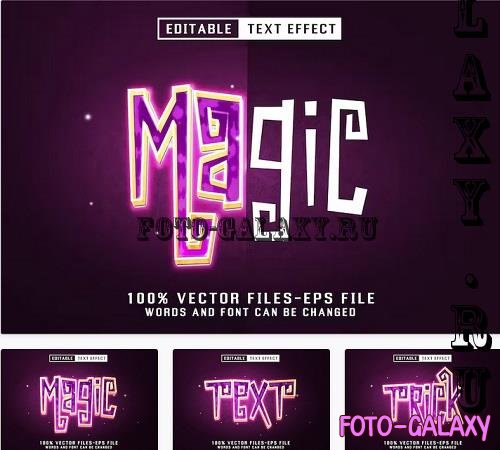 Magic Editable Text Effect - CLAYKMH