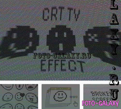 CRT TV Effect - 43920749