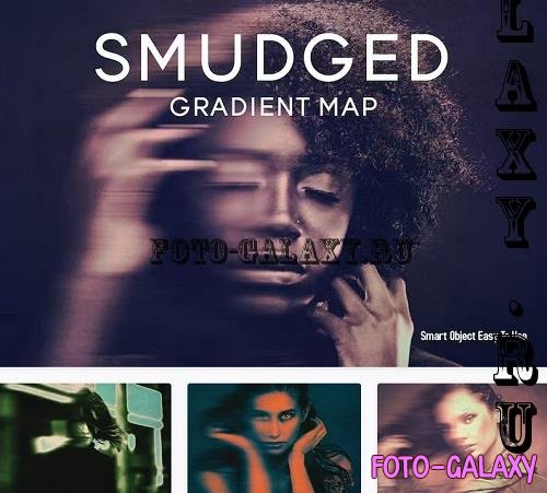 Smudged Gradient Map Effect - 44436694