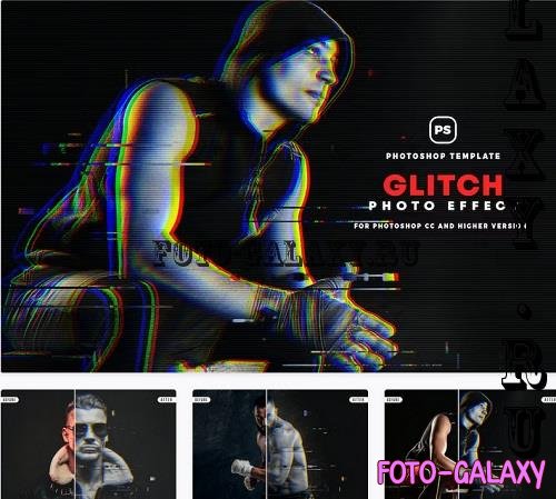 Glitch Photo Effect - C7SMGMV