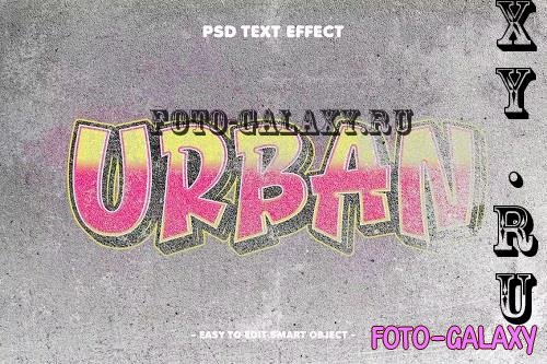 Urban Graffiti Paint Spray Text Effect - 3SEF2AD