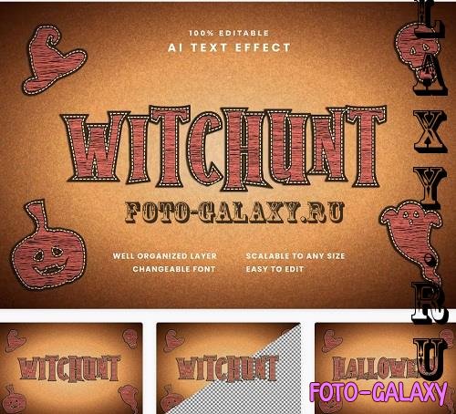 Witchunt Text Effect - HNKWW2G