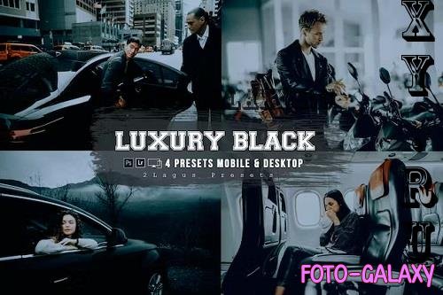 Black Luxury Lightroom Presets Mobile & Desktop - G3T4ALN