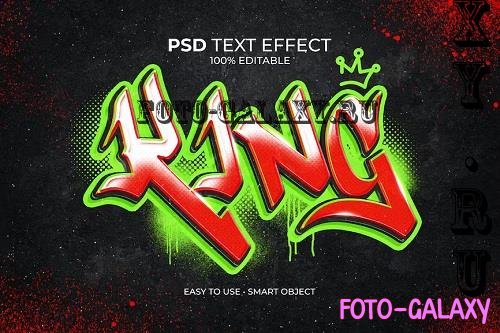 King Bomber Graffiti Text Effect - GRFRVNH