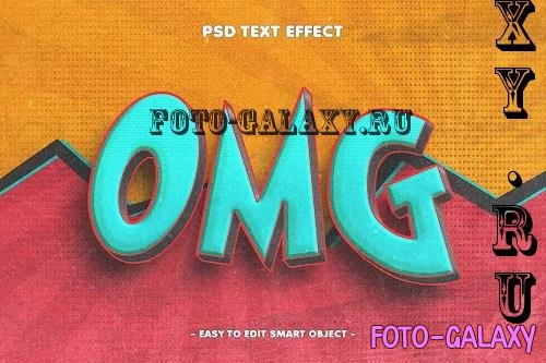 OMG Comic Blast Text Effect Layer Style - 8EZS7VS