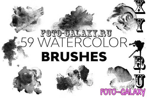 Watercolor Brushes - 91596266