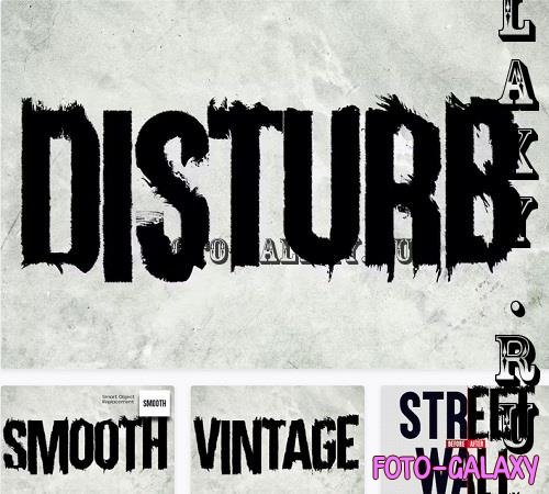 Disturb Text Effect - GLTVQFH