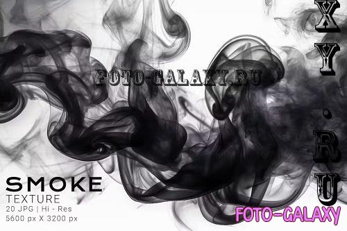 Black Smoke Background - QC5UY84