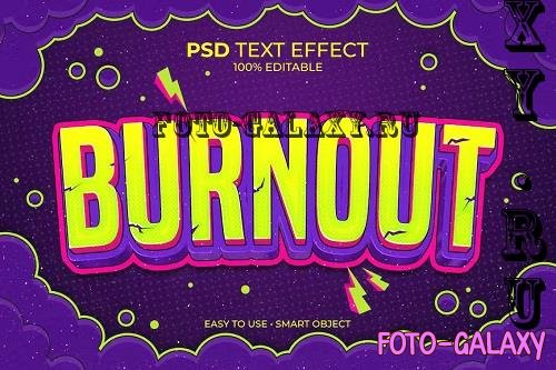 Burnout Text Effect - V4D72KR