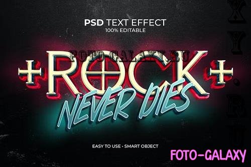 Rock Never Dies Text Effect - 3T9QL3Q