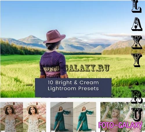 10 Bright & Cream Lightroom Presets - TDTR4Z6