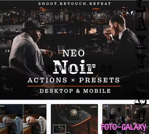 Neo Noir - Actions and Presets - UBA7MRY