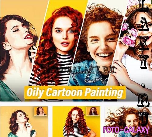 Oily Cartoon Painting Action - GPC2GKK