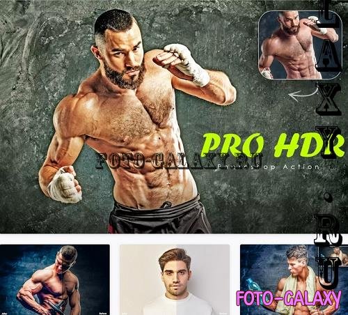 PRO HDR Photoshop Action - 6UFVSN2