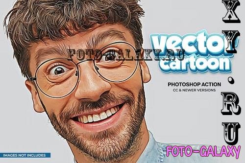 Vector Cartoon Photoshop Action - KQQ8X4Z