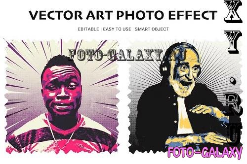 Vector Art Photo Effect - ZLRGT8P