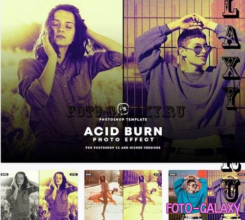 Acid Burn Photo Effect - SPFPLP4