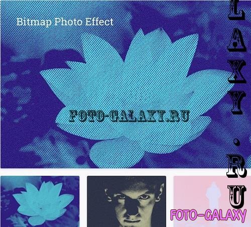 Bitmap Photo Effect - T8WEJZL