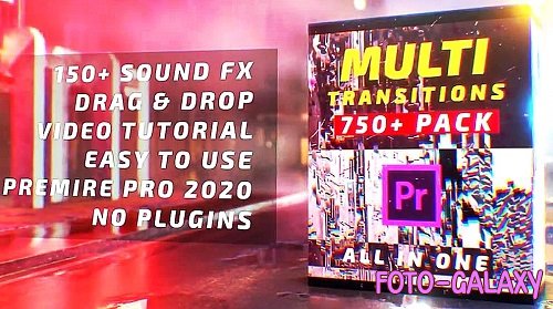Multi Transitions Pack 750+ 745934 - Premiere Pro Templates