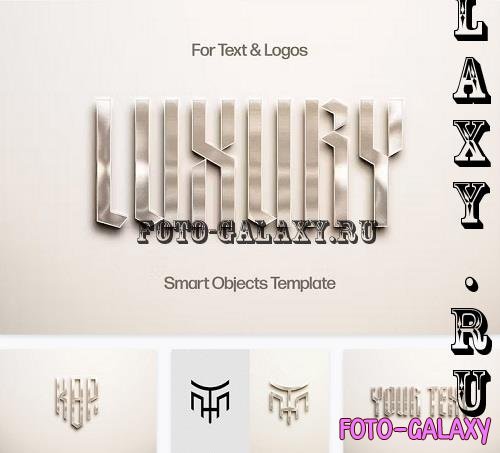 Creamy Metal Luxury Text Effect - 91603296