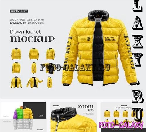 Down Jacket Mockup Set - 91596830