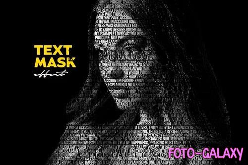 Text Mask Photo Effect - 6027087
