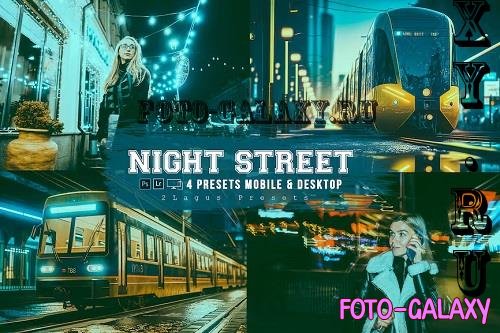 Night Street 4 Lightroom Presets Mobile & Desktop - CD57BNU