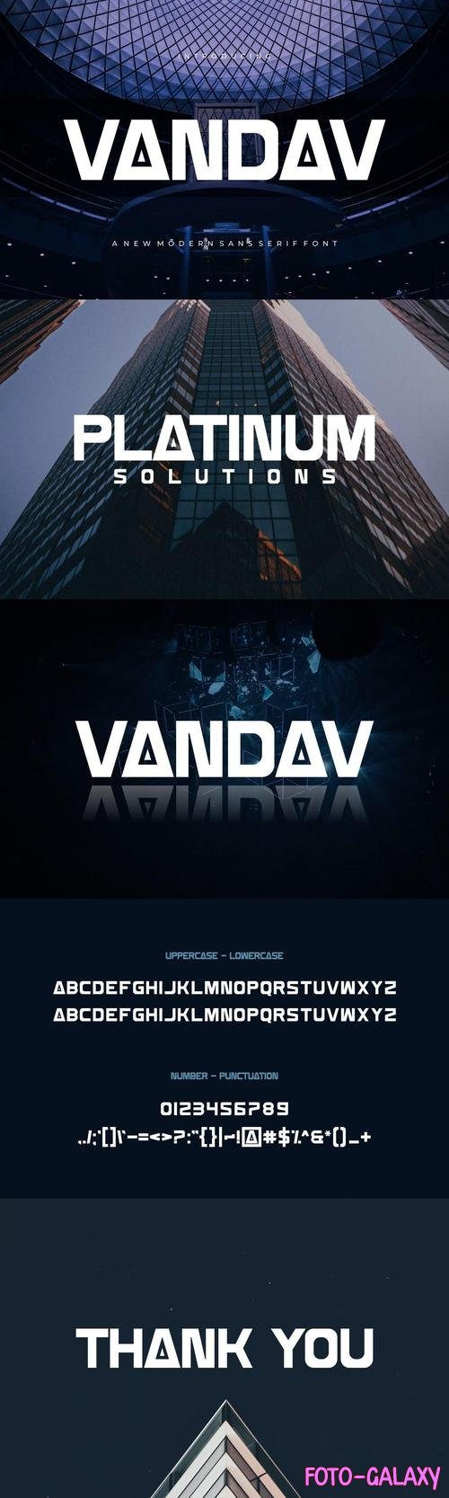 Vandav - Font 