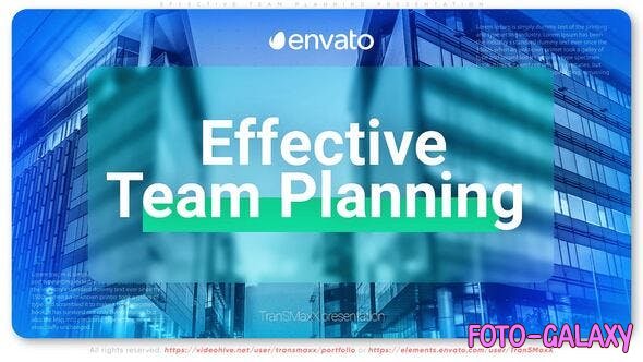 Videohive - Effective Team Planning Presentation 49180132 