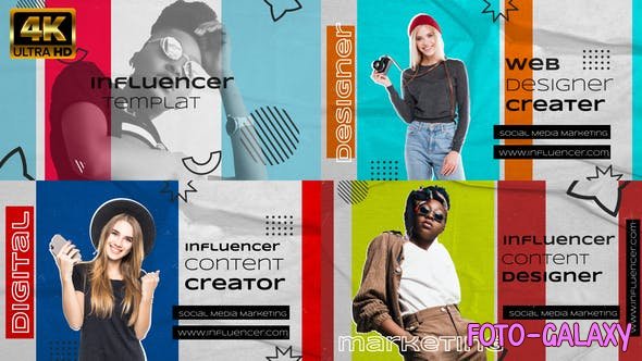 Videohive - Paper influencer Promo 49204509 