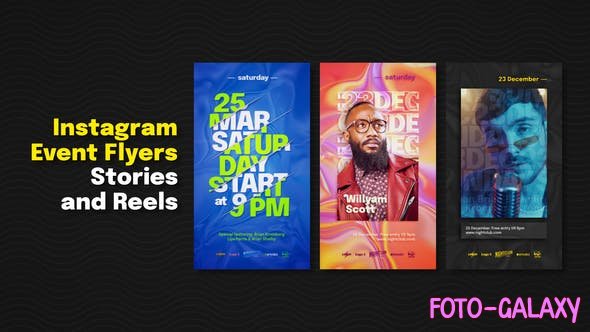Videohive - Instagram Event Flyers. Stories and Reels 49203266 