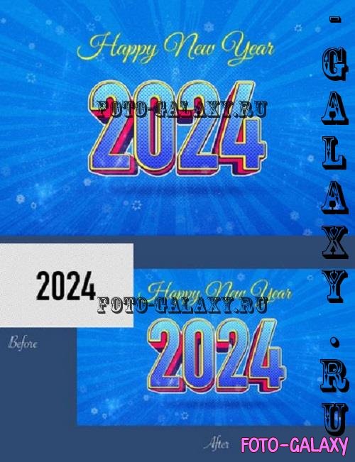 Happy New Year 2024 Template - FU7HBUQ