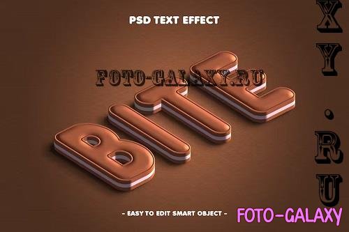 Chocolate Bite Editable Psd Text Effect - EKFYSRF