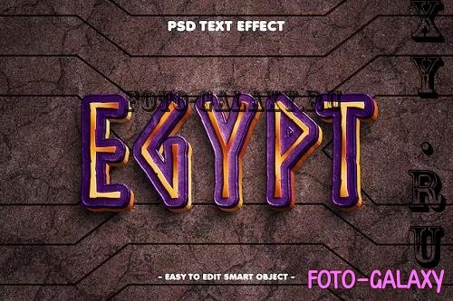 Egypt Text Effect Layer Style - D54HNRL