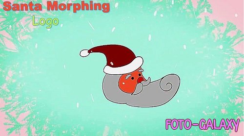 Santa Morphing Logo 2003375 - Project for After Effects