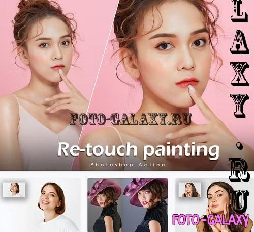 Retouch Painting Photoshop Action - MDFMV24