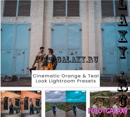 Cinematic Orange & Teal Look Lightroom Presets - AGDRX7S