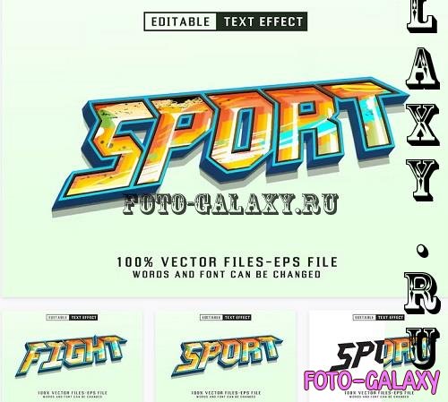 Sport Editable Text Effect - CJ6C2UD