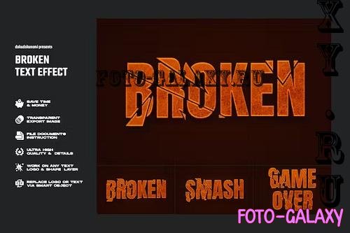 Broken Text Effect - NYH7HD2
