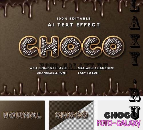 Choco Text Effect - 8M8KUNG