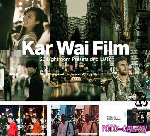 20 Kar Wai Film Lightroom Presets - 91687243