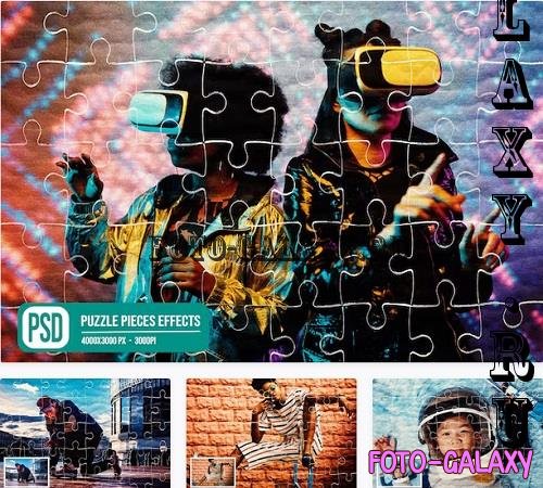 Puzzle Pieces Photo Effects - BWGMVFD