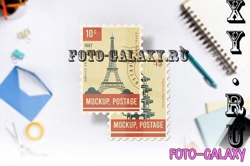 Stamp Postage Mockup - JBFBV2B