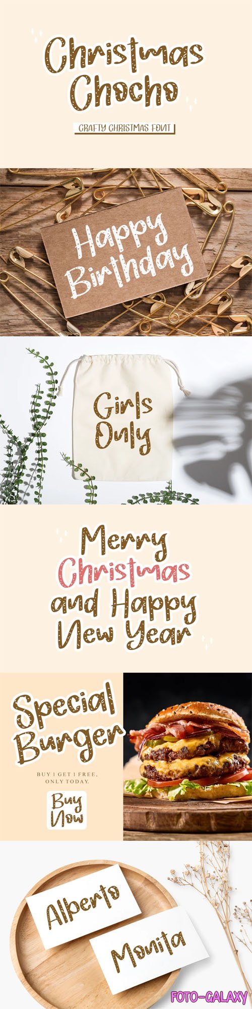 Christmas Choco Font