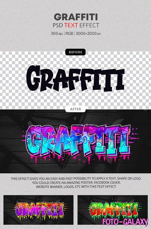 Graffiti - Photoshop Text Effects